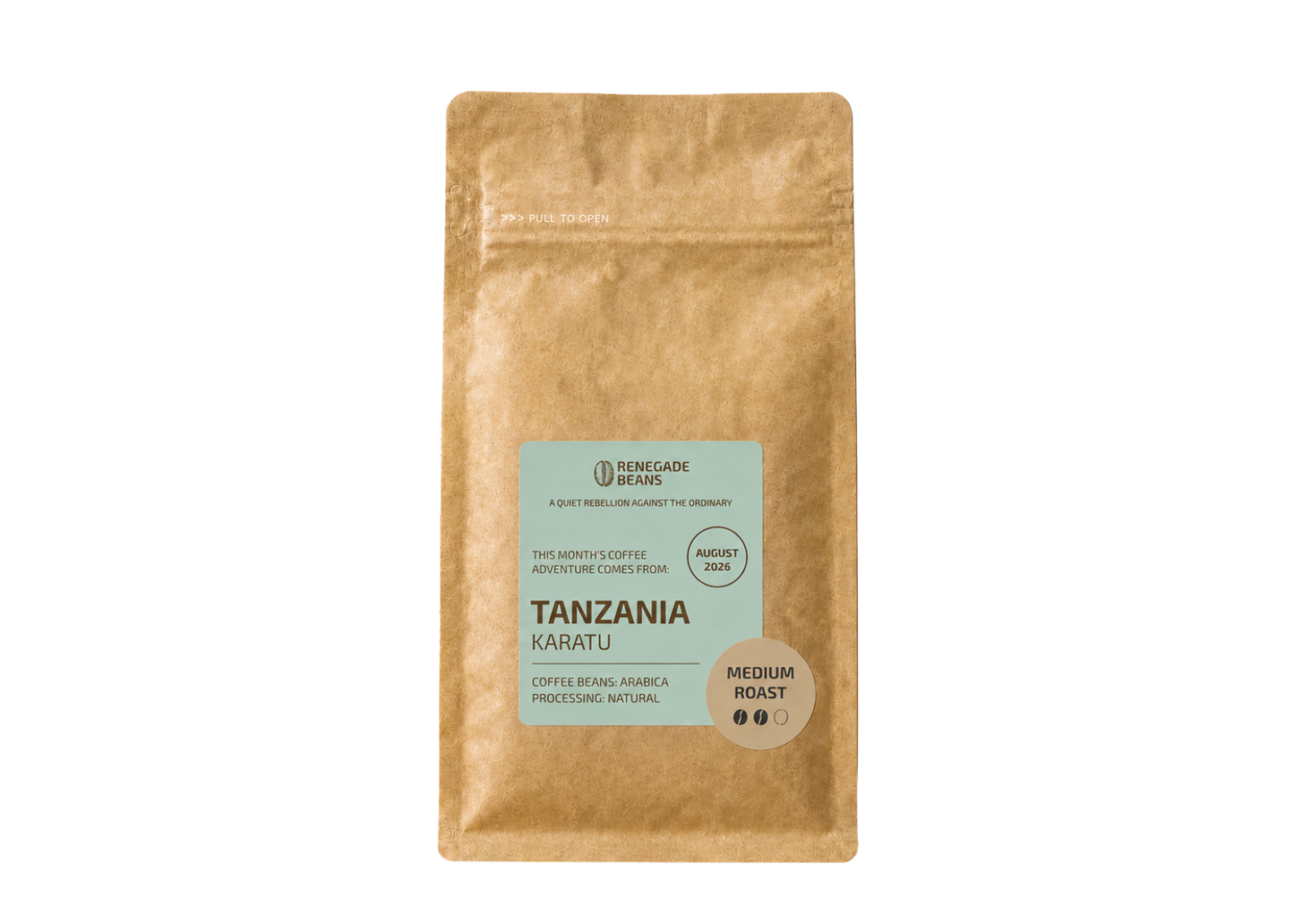 Tanzanijos Karatu kavos pupelės