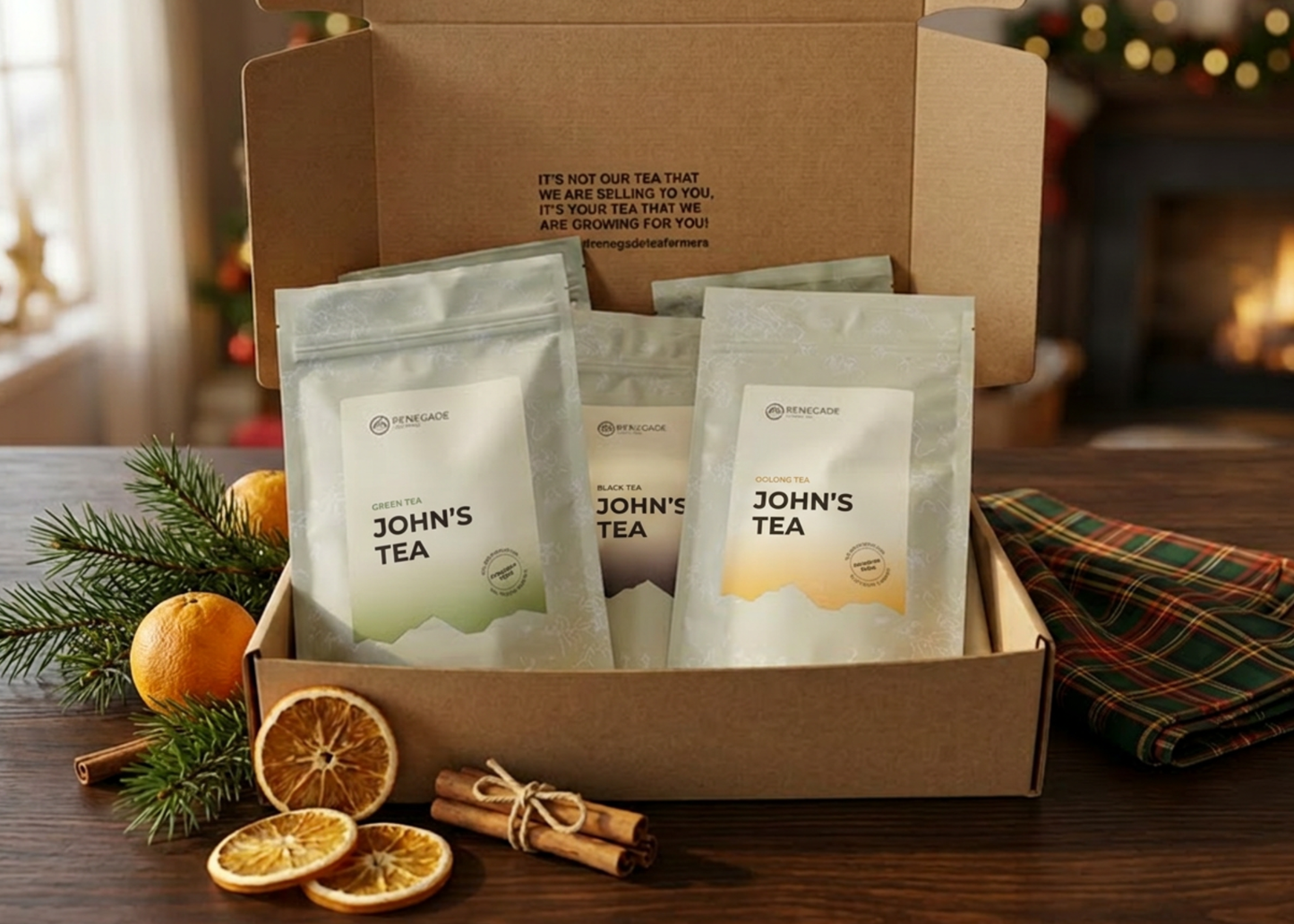 Personalised tea box