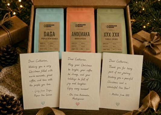Personalised coffee box