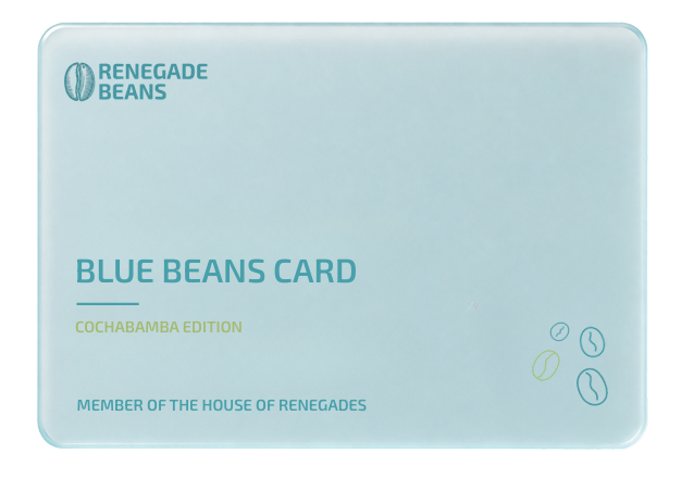 Blue Beans Cochabamba erikaart