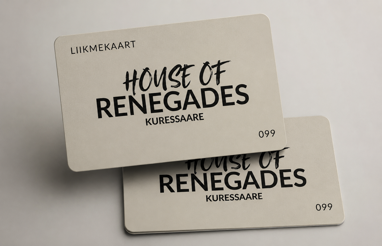 Kuressaare House of Renegades liikmepakett