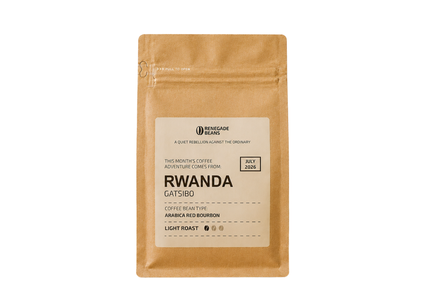Rwanda kohvioad - hele röst