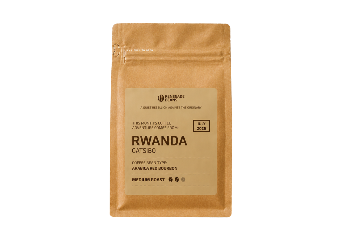 Rwanda kohvioad - keskmine röst