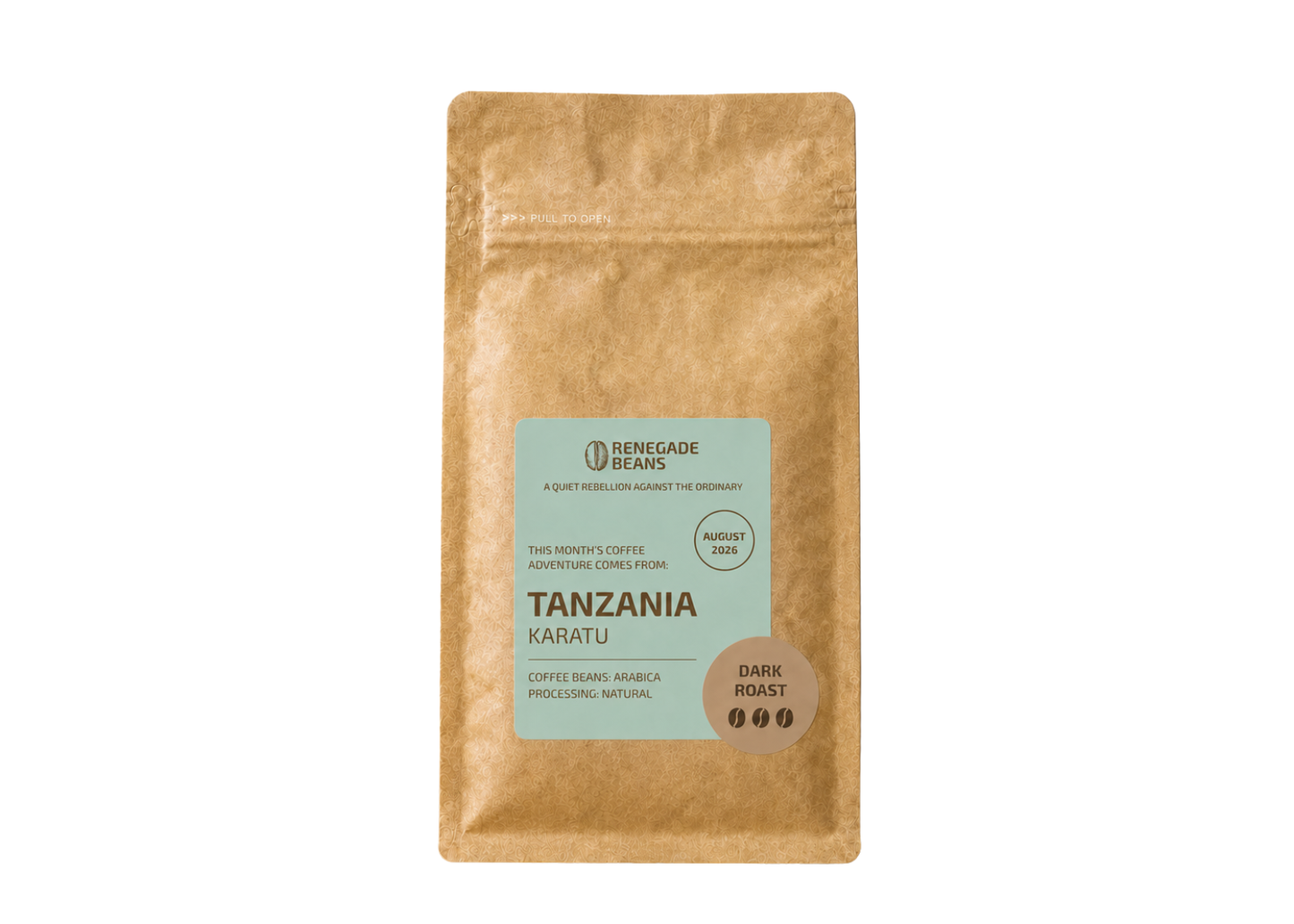Tanzanijos Karatu kavos pupelės