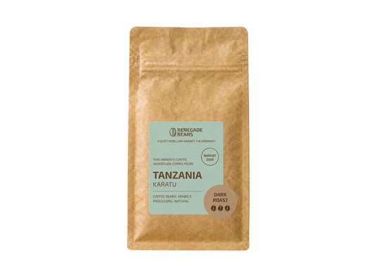 Karatu, Tanzania coffee beans