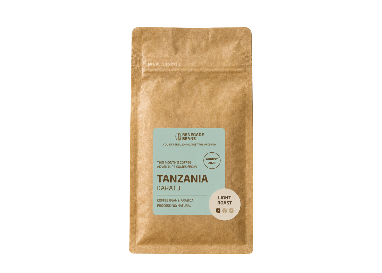 Tanzanijos Karatu kavos pupelės
